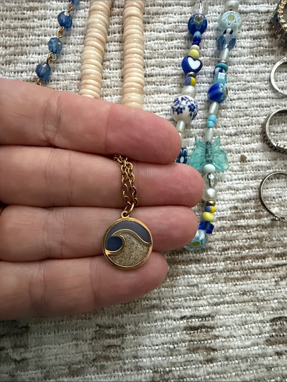 Lot of Women’s Costume Jewelry — including necklaces, earrings, and rings